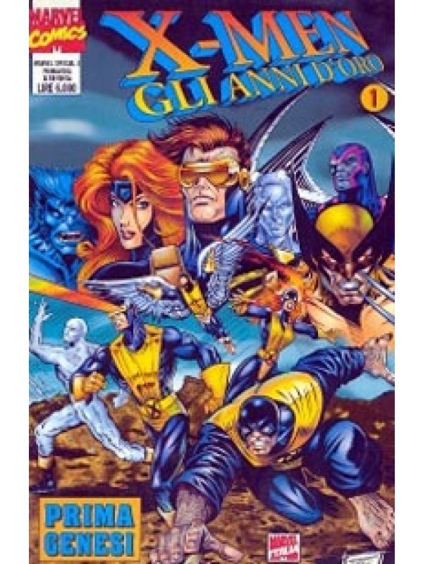 X-Men Gli Anni D'Oro - Marvel Special - Panini Comics - Serie completa 1/13
