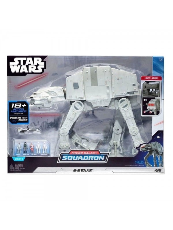 At-At Walker - Micro Galaxy Squadron #0089 - Star Wars - Vehicle with Figures - Jazwares
