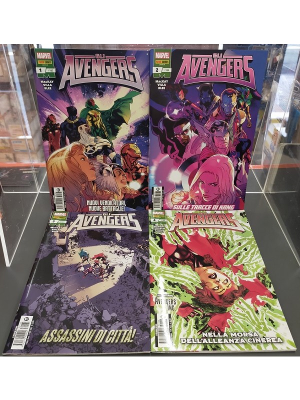 Gli Avengers - Sequenza in blocco 1/4 - Panini Comics