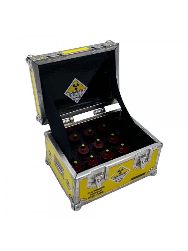 Plutonium Case - Back To The Future (Ritorno al futuro) -  Prop Replica - Solid Metal Scaled - Factory Entertainment