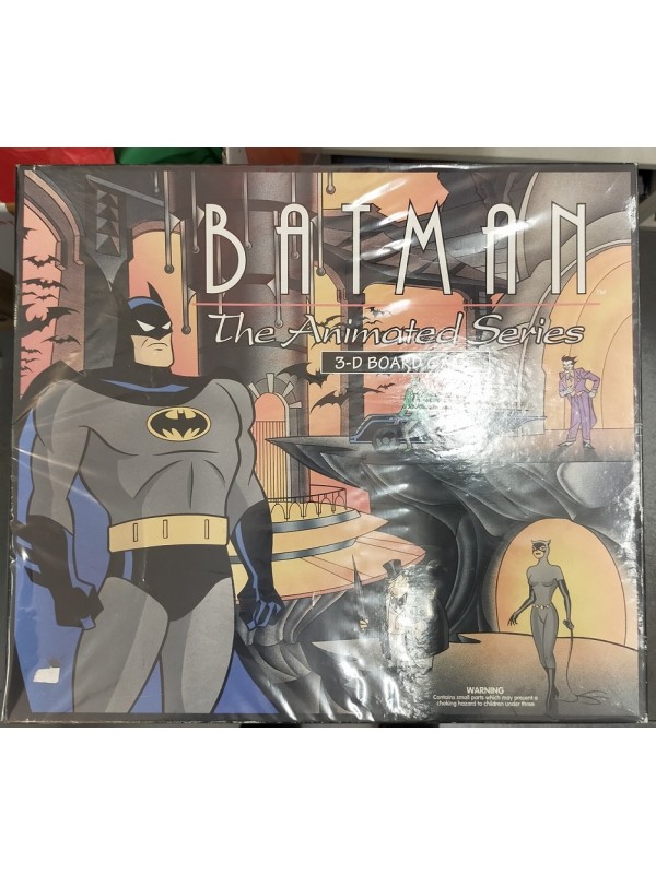 Batman - The Animated Series - 3-D Board Game - Parker Brothers (1992)