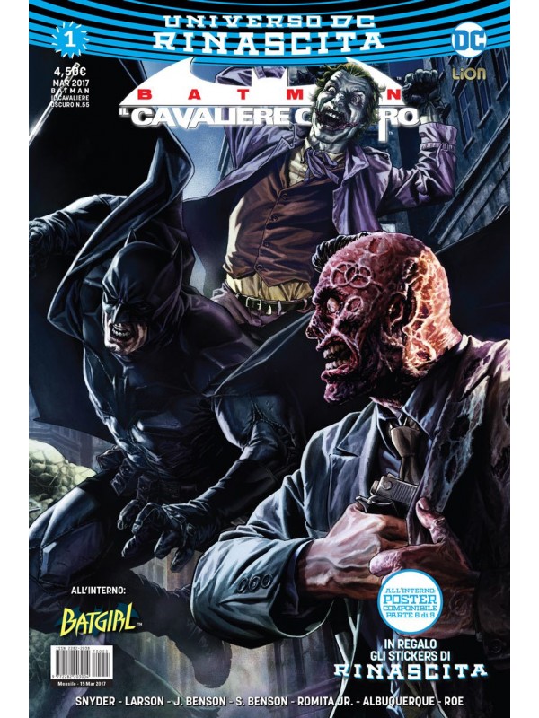 Batman - Il Cavaliere Oscuro - Universo DC Rinascita - Lion - Sequenza in blocco 1/5