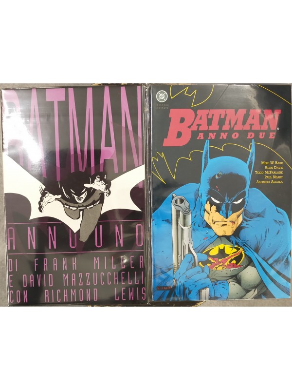 Batman: Anno Uno e Anno Due - Play Press - Pack di 2 volumi brossurati