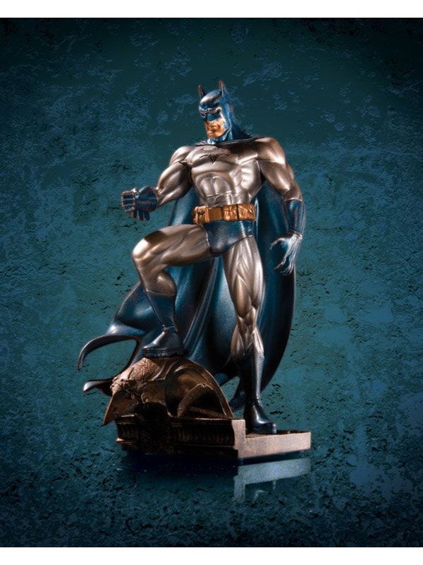 BATMAN - (PATINA) MINI STATUE LIMITED EDITION