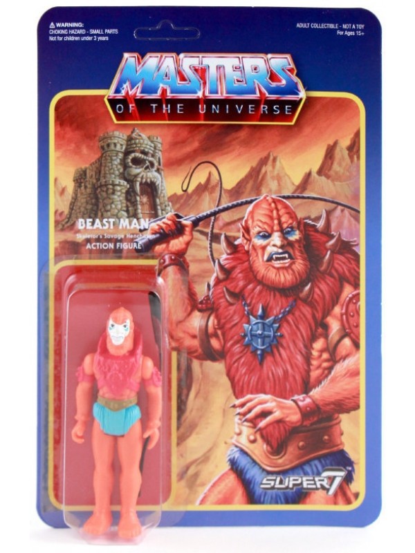 Beast Man - Masters of The Universe (MOTU) - ReAction Figures - Super 7