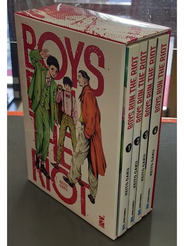 Boys Run The Riot - Serie completa 1/4 con cofanetto raccoglitore - Star Comics