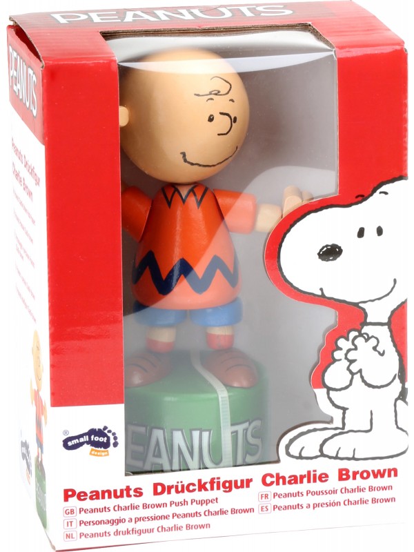 Charlie Brown - Peanuts Push Puppet - Small Foot Design
