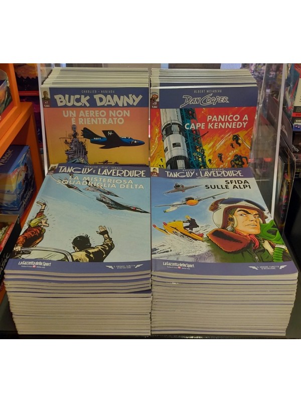 Il Grande Fumetto d'Aviazione (Buck Danny/Dan Cooper/Tanguy e Laverdure) - I Fumetti de La Gazzetta dello Sport - Serie completa 1/80