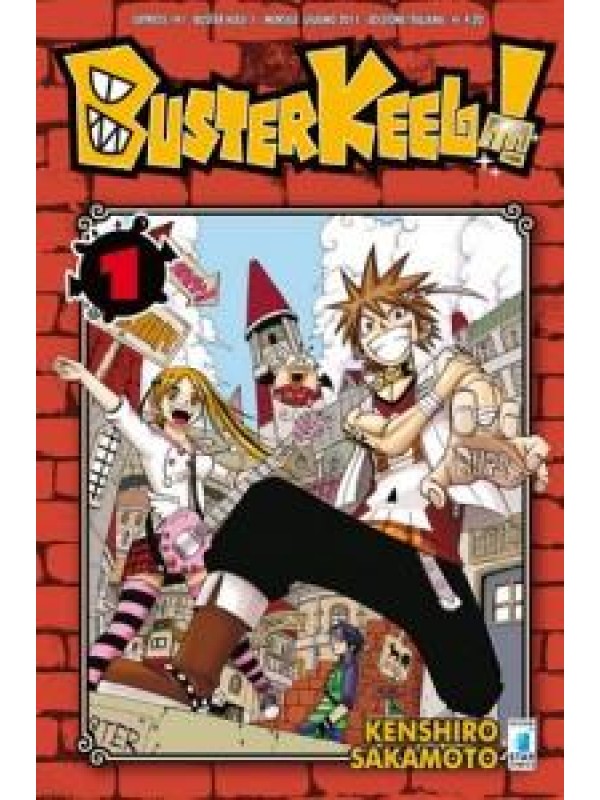 Buster Keel! Star Comics - Serie Completa 1/12