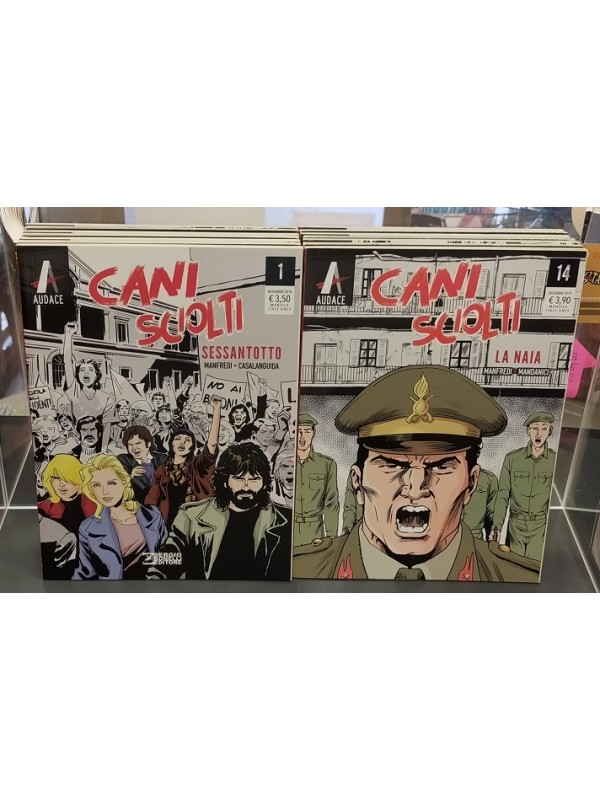 Cani Sciolti - Audace - Serie completa 1/14 - Bonelli