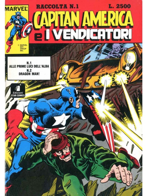 Capitan America e i Vendicatori RACCOLTA - STAR COMICS - Sequenza in blocco 1/15