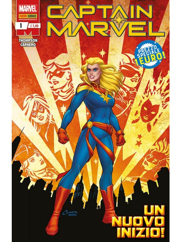Captain Marvel - Panini Comics - Sequenza in blocco 1/9