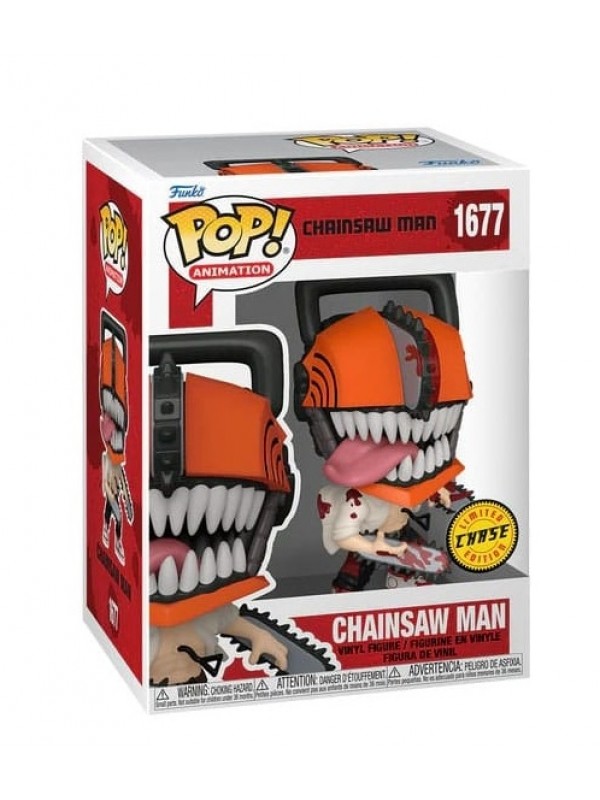 Chainsaw Man - Chainsaw Man - Vinyl Figure - POP! Animation 1677 Chase Limited Edition - Funko