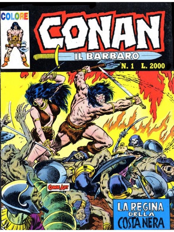 CONAN IL BARBARO Colore Comic Art - Serie Completa 1/61