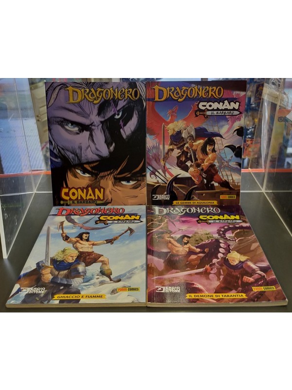 Dragonero - Conan Il Barbaro - Serie Completa 1/3 + N. 1 Variant - Bonelli