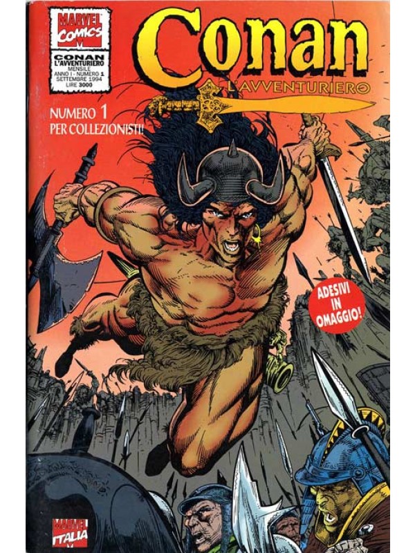 CONAN L`AVVENTURIERO - Panini Comics - Serie completa 1/13