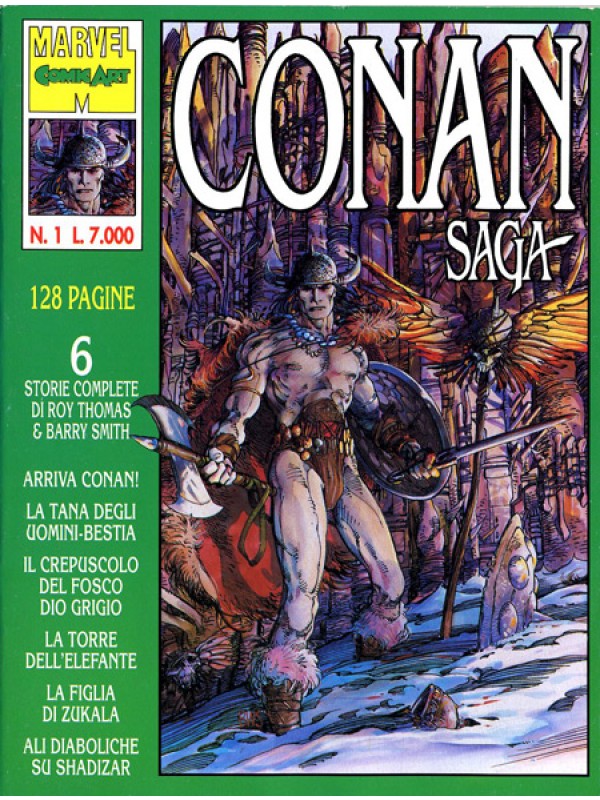 Conan Saga - Comic Art - Serie completa 1/4