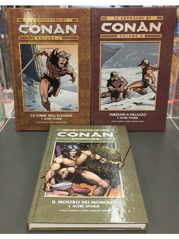LE CRONACHE DI CONAN NUOVA EDIZIONE - Panini Comics - Serie Completa 1/3