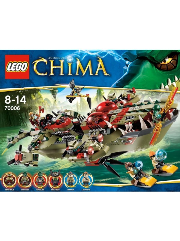 70006 - Cragger's Command Ship - Lego Legends of Chima
