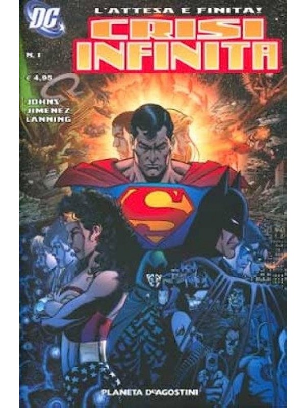 Crisi infinita - Planeta DeAgostini - DC - Serie Completa 1/4