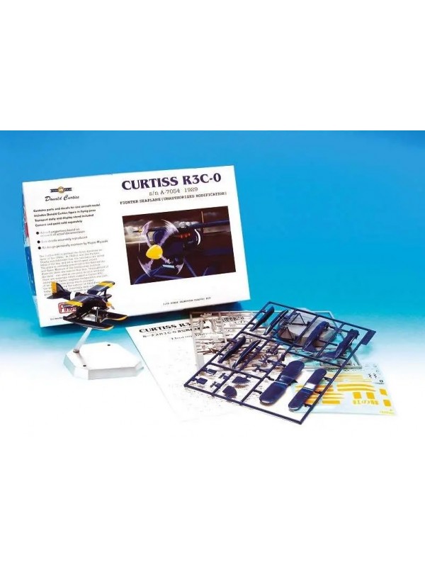 Curtiss R3C-0 - s/n A-7054 1929 - Fighter Seaplane (Unaythirized Modification) - 1/72 Model Kit - Maison Ghibli / FINEMOLDS