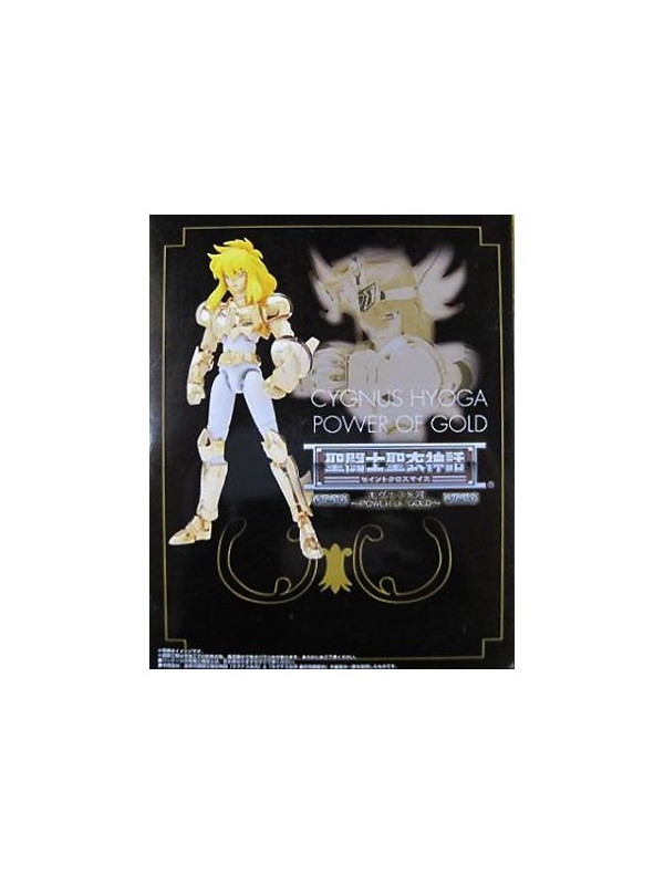 Saint Seiya myth cloth Cygnus Hyoga Power of Gold (Esposto)