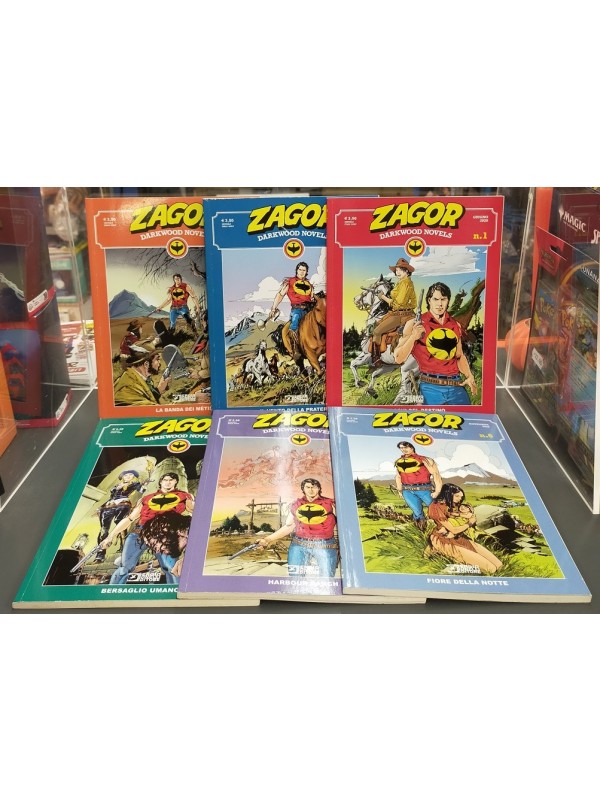 Zagor - Darkwood Novels - Sergio Bonelli Editore - Serie completa 1/6