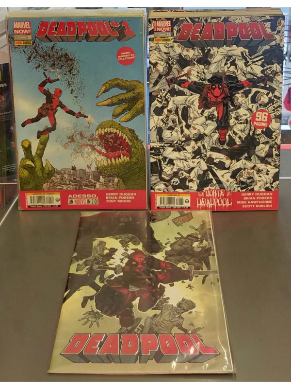 Deadpool - All New Marvel Now - Serie completa 1/24 + N. 1 Variant Chris Bachalo - Panini Comics