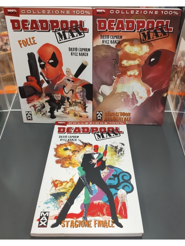 Deadpool Max - Collezione 100% - Sequenza in blocco 1/3 - Marvel / Panini Comics