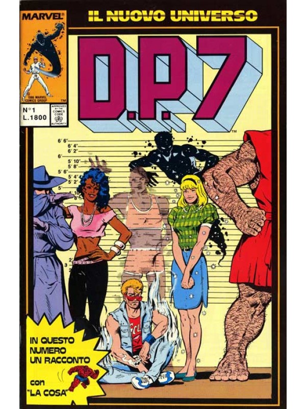 D.P.7 - Play Press - Serie completa 1/16