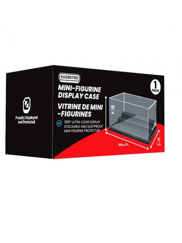 Acrylic Display Case for Mini-Figurine Small - Evoretro