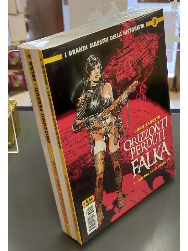 Falka - Orizzonti Perduti - I Maestri Della Historieta - Serie completa 1/4 - Editoriale Cosmo