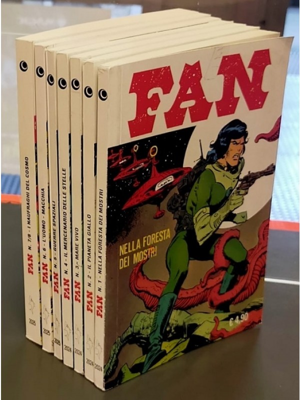 Fan - Serie Completa 1/8 - Editoriale Cosmo