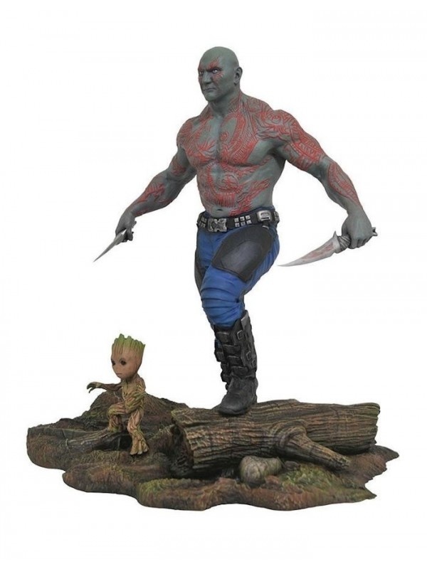 Drax & Groot - Guardians of The Galaxy Vol. 2 - PVC Diorama - Marvel Gallery Diorama