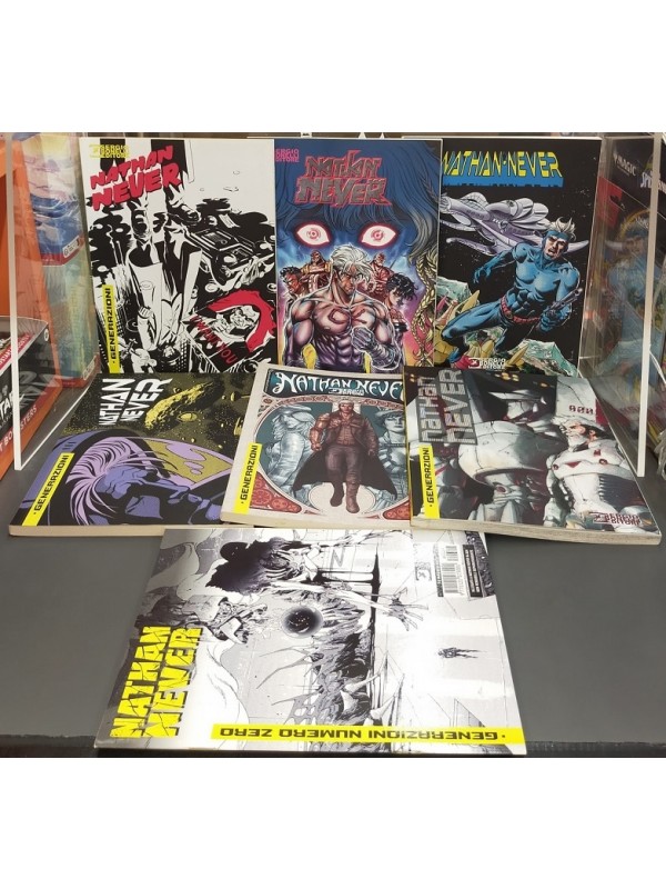 Nathan Never Generazioni - Sergio Bonelli Editore - Serie completa 1/6 + Speciale Numero 0