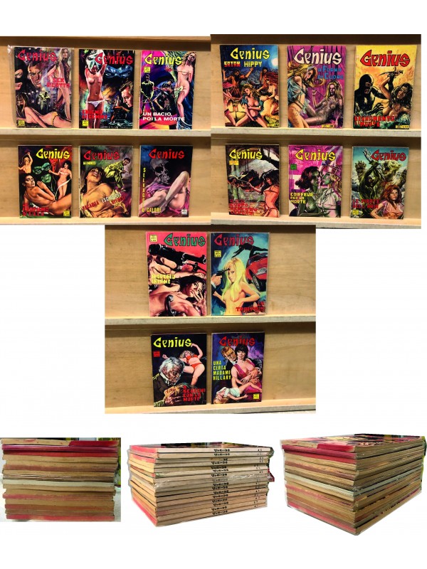 Genius Serie Illustrata - 1/28 Completa - Disegni di Milo Manara - Furio Viano Editore