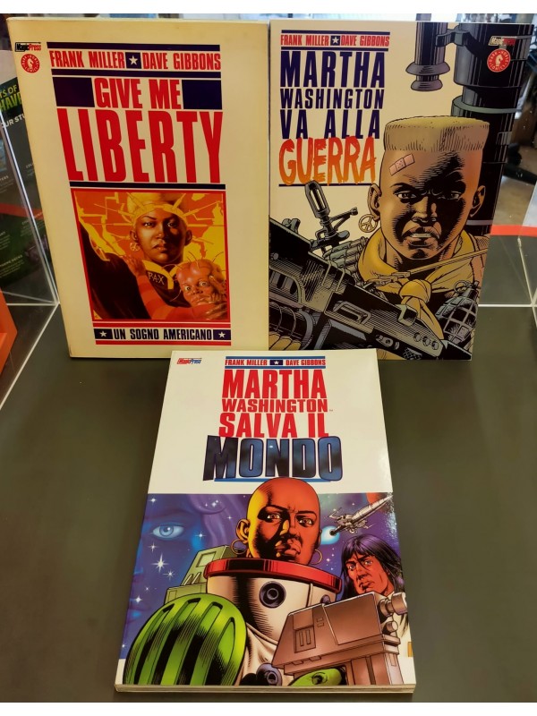 Give me Liberty (Martha Washington) - Trilogia completa di 3 Volumi - Magic Press