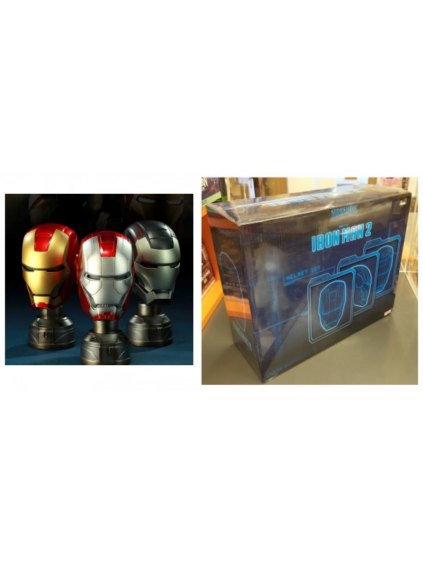 Helmet Set - Iron Man 2 - Sideshow Collectibles