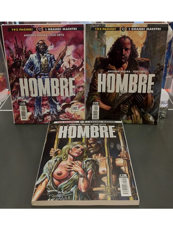 Hombre - I Grandi Maestri - Serie completa 1/3 - Editoriale Cosmo