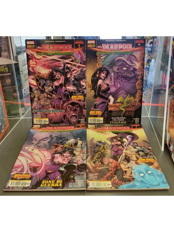 Mrs. Deadpool e i Terribili Howling Commandos - Secret Wars - Serie Completa 1/4 - Panini Comics