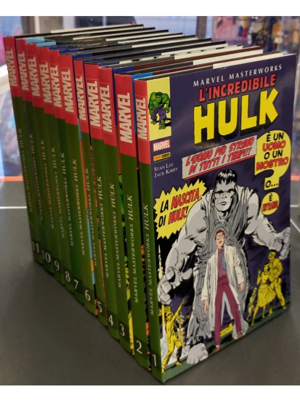 L'Incredibile Hulk - Marvel Masterworks - Sequenza in blocco 1/11 - Panini Comics