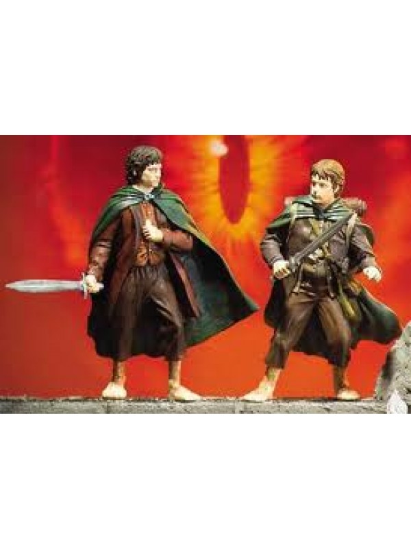 Il Signore degli Anelli - Le Due Torri - FRODO & SAM - Statua