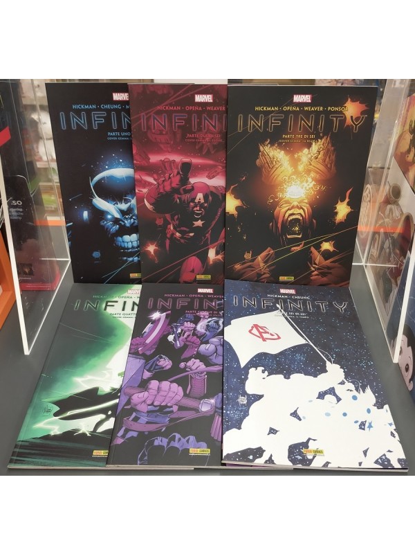 Infinity (Cover Gemma) - Marvel Miniserie - Panini Comics - Serie Completa 1/6 