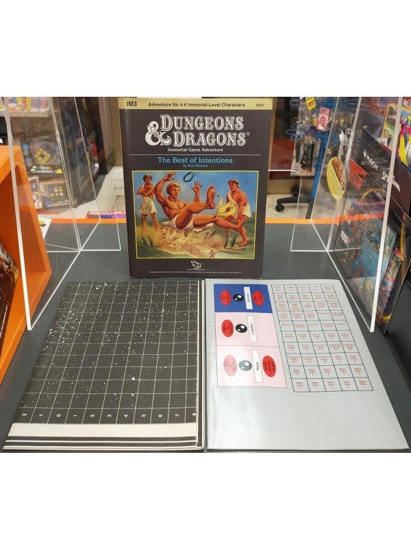 The Best of Intentions - Immortal Game Adventure - Dungeons & Dragons (D&D) - Adventure for 4-6 Immortal-Level Characters - TSR Inc. (Lingua Inglese)