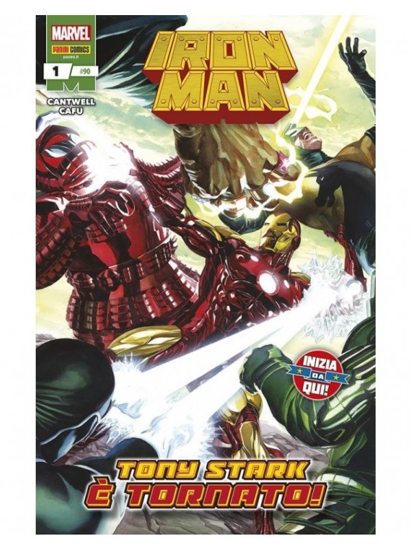 Iron Man - Panini Comics - Sequenza in blocco 1/16 (Iron Man 90/105)