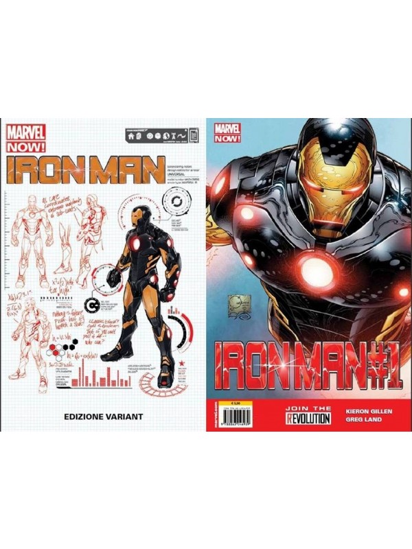Iron Man - Marvel Now! - Panini Comics - Serie completa 1/25