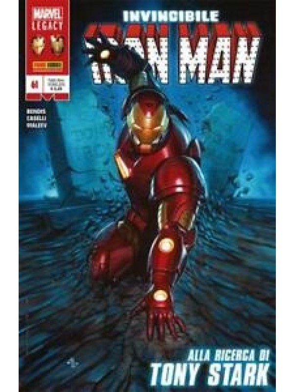 Iron Man Marvel Legacy - Panini Comics - Serie completa 1/4 (Iron Man 61/64)