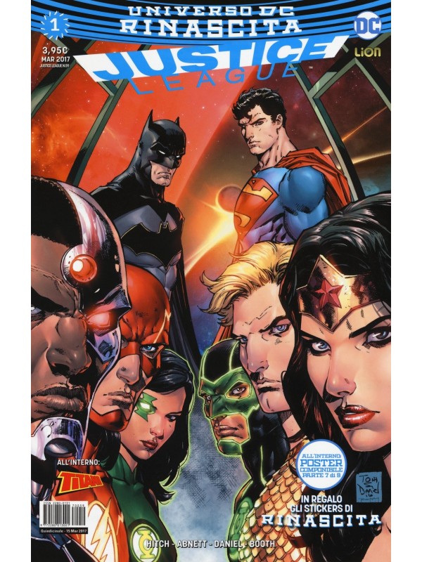 Justice League - Universo DC Rinascita - Sequenza in blocco 1/60