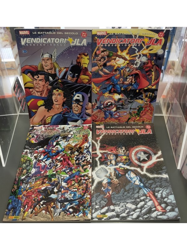 Vendicatori / JLA - Le Battaglie del Secolo - Serie completa 1/4 - Panini Comics