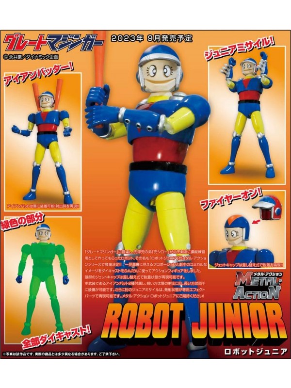 Robot Jr. (Junior Robot) - Metal Action - Future Quest Evolution Toy